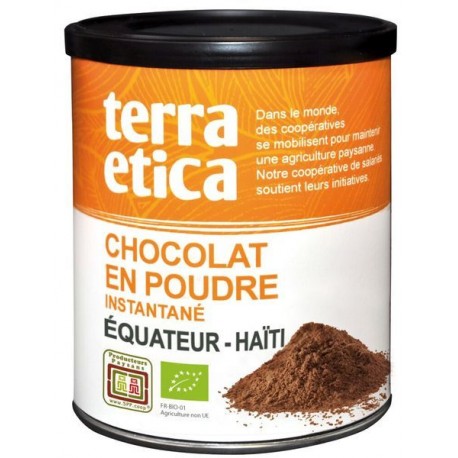 Chocolat en poudre instantané Terra Etica