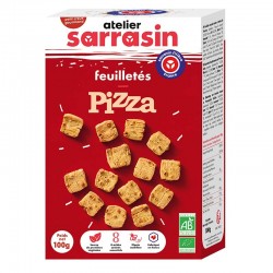 Feuilletés Sarrasin Pizza - 100 g Atelier Sarrasin
