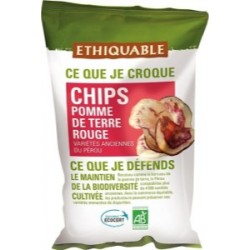 Chips Pomme de Terre Rouge Poivre et Sel 40g