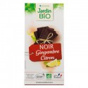 Chocolat tablette noir gingembre citron bio 100g