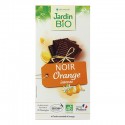 Chocolat tablette noir orange bio 100g